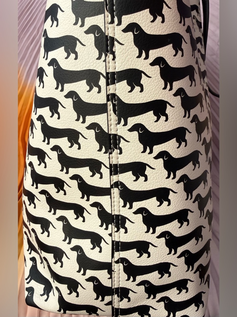 Kate Spade Large Dachshund Tote Bag - Picture 9 of 16
